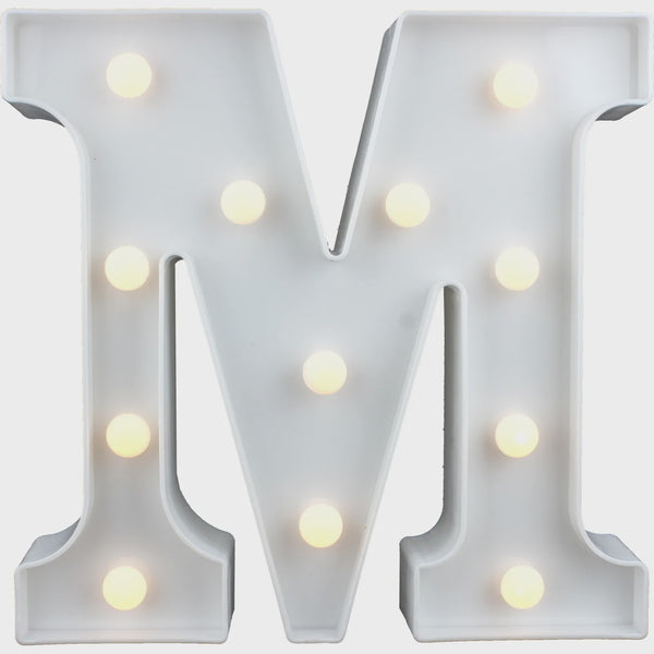 LED LETTER LIGHT M